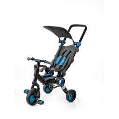 Триколісний велосипед Galileo Strollcycle Black синій