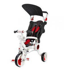 Триколісний велосипед Galileo Strollcycle Червоний