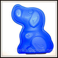 Силіконова форма Цуценя 17 см