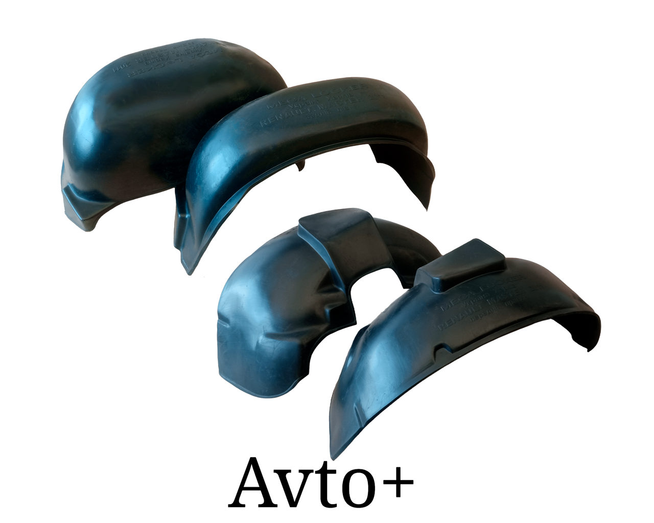 Комплект підкрилок передні та задні Рено Майстер Renault Master з 2010 року, фото 1