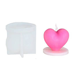 Силіконова форма для виготовлення свічок 8 x 7.9 см «silicone mold-21» 2295 Люкс качество!+