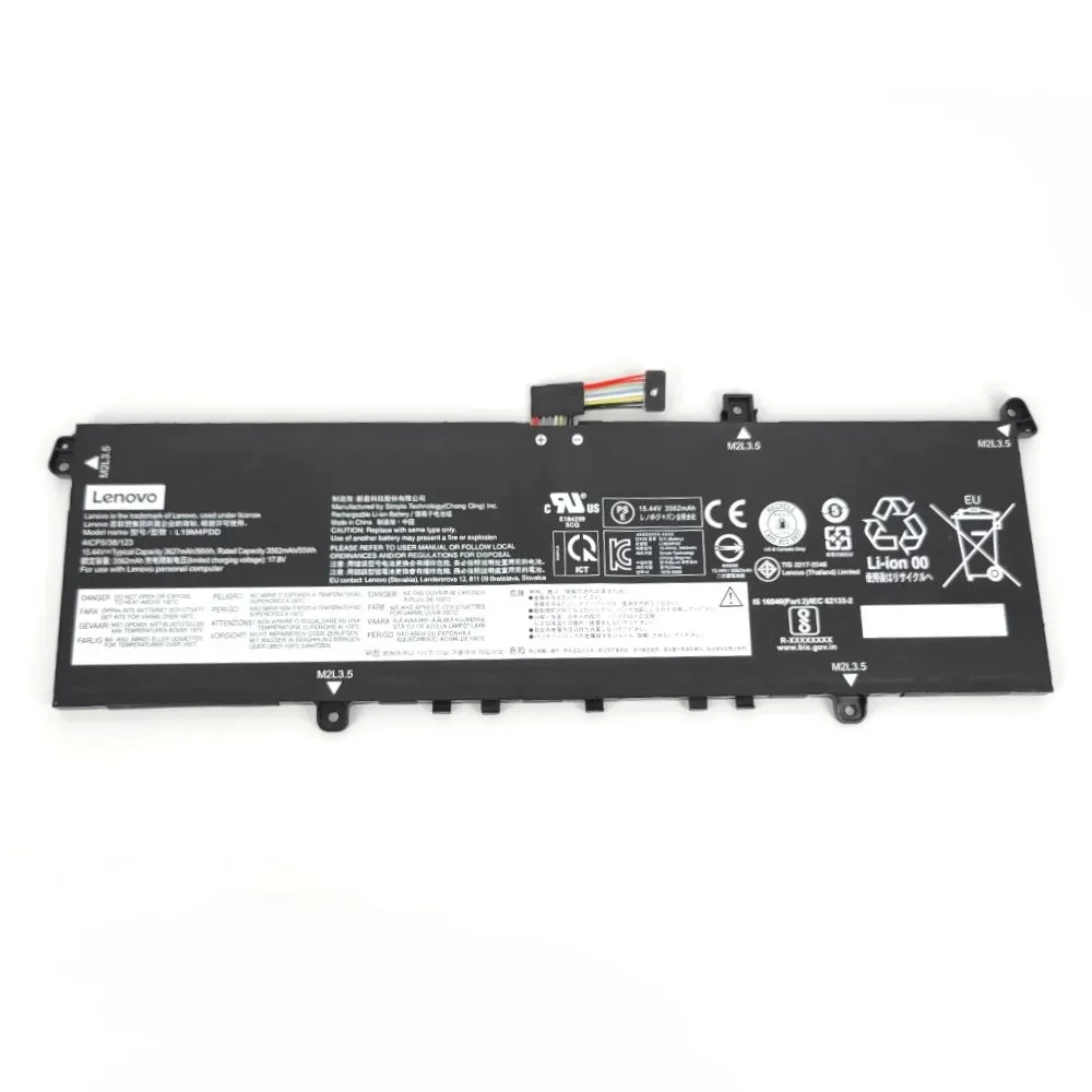 Оригінальна батарея для ноутбука Lenovo ThinkBook 13s G2 ITL 14s G2 ITL - L19M4PDD L19D4PDD L19C4PDD L19L4PDD