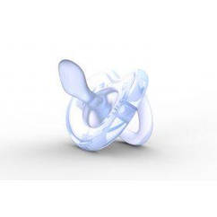 Пустушка Nuvita Orthosoft 0 міс+, ортодонтична, блакитний