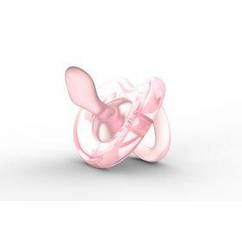 Пустушка Nuvita Orthosoft 0 міс+, ортодонтична, рожевий