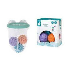 Іграшка для купання Janod Кошик із м'ячиками