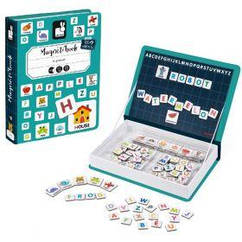 Магнітна книга Janod Англійський алфавіт 116ел