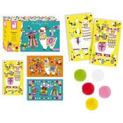 Набір для творчості Janod Лама з помпонами.