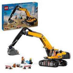 Конструктор LEGO City Жовтий будівельний екскаватор