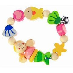 Брязкальце дерев'яне Heimess Русалка