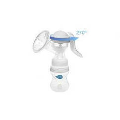 Молоковідсмоктувач Nuvita механічний з регульованою ручкою