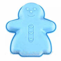 Силіконова форма Пряниковий чоловічок 12*10*2 см