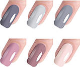 Vishine UV LED лампа для нігтів гелева лампа для нігтів, покращена 40 Вт світлодіодна УФ лампа для гелевого лаку 6 кольорів гелева, фото 6