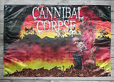 Прапор Cannibal Corpse Hell Throne 120х80 см