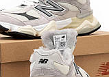 Кросівки жіночі Нью Баланс New Balance 9060 Winter Beige Rose (хутро) ALL18485, фото 7