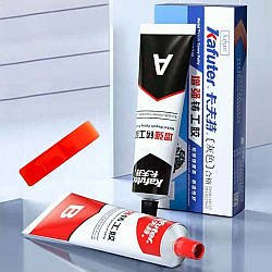 Двокомпонентний клей для металу 100г, Metal Glue Strong / Епоксидний клей для металевих поверхонь