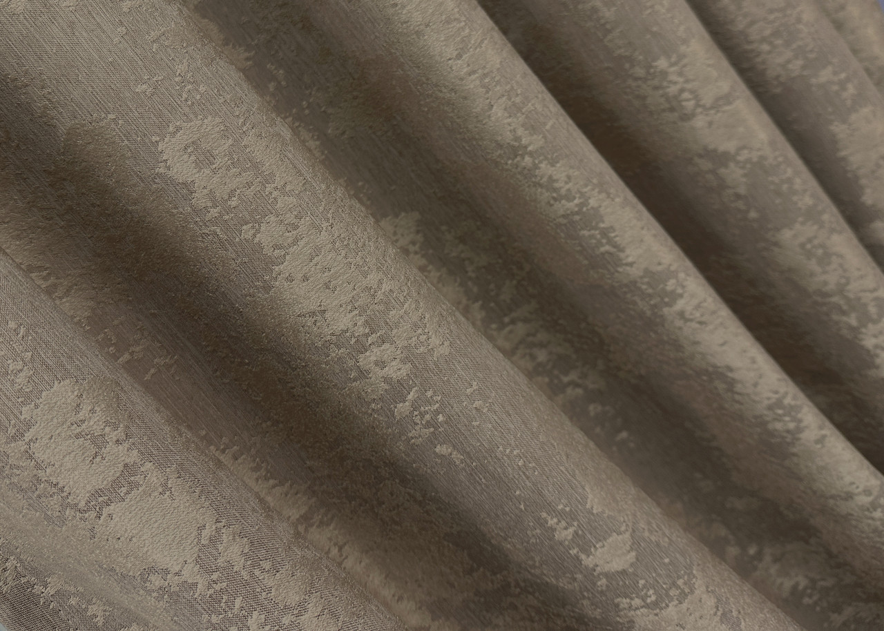 Шторна тканина жакард, колекція "Sultan" Туреччина, висота 2,7м. Колір какао. Код 874ш, фото 1