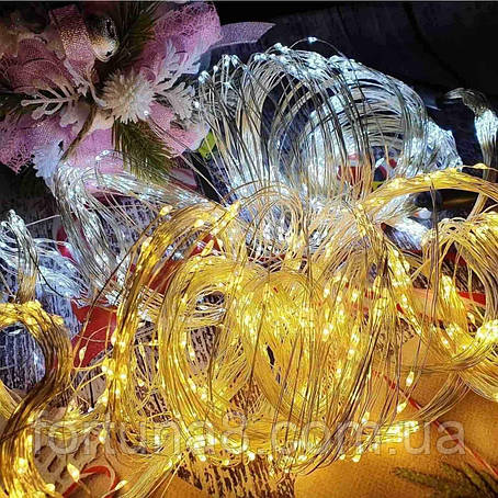 Гірлянда Роса USB, з пультом 3 м, 800 led, 20 смужок, фото 1