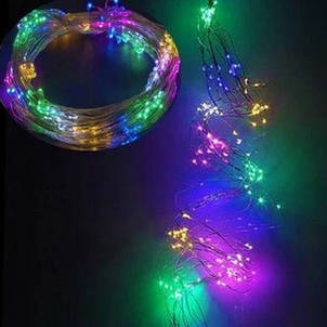 Гірлянда Роса USB, з пультом 2 м, 400 led, 20 смужок, фото 3