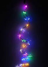 Гірлянда Роса USB, з пультом 2 м, 200 led, 10 смужок, фото 4