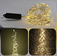 Гірлянда Роса USB, з пультом 2 м, 200 led, 10 смужок, фото 5