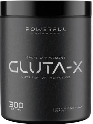 Глютамін Powerful Progress Gluta-X 300 г тропічний, фото 1