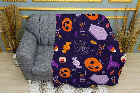 Плед «Солодощі. Патерн. Halloween Night. Sweets. Pattern», фото 1