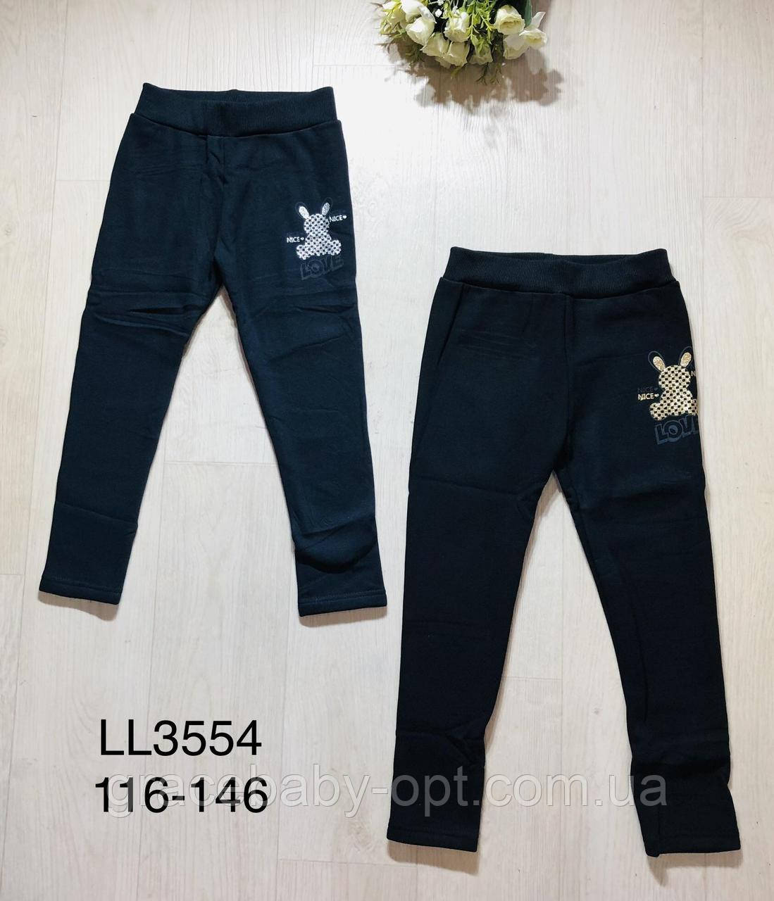 Лосини утеплені для дівчаток оптом, Sincere, 116-146 см, № LL-3554, фото 1