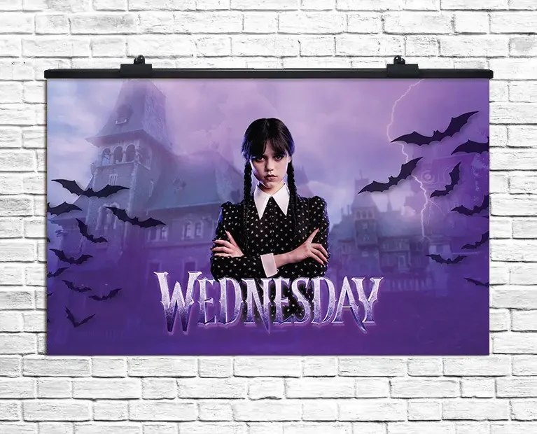 Плакат для свята Венздей Wednesday, 75х120 см