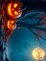 Плед «Таємниці осінньої ночі. Mysteries of Autumn Night», фото 2