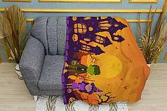 Плед «Хелловінська ніч страхів. Halloween Night of Horrors»