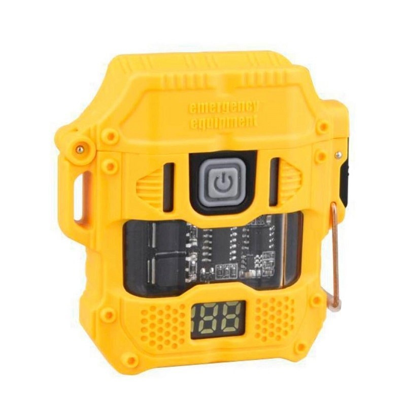 Ліхтар MULTIFUNCTIONAL D54-2COB, Li-Ion акумулятор, індикація заряду, запальничка, вологозахист ЗУ Type-C,Box, фото 1