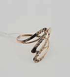 Каблучка з червоного золота, фото 2