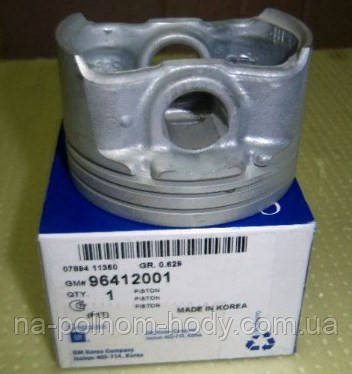 Поршня 4 шт Авео +0,50 GM Корея