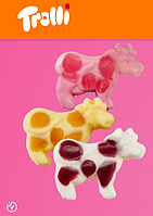 Цукерки мармелад Trolli Корови 1 кг, фото 3