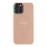 Чохол AG-Glass Chrome Camera with Magsafe для iPhone 12/12 Pro Колір Blue, фото 10