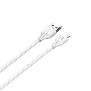 Зарядний пристрій LDNIO A201 12W 2.4A 2 Ports USB (адаптер + кабель USB-Lightining), фото 4
