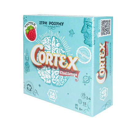 Настільна гра - CORTEX CHALLENGE (90 карток, 24 фішки), фото 1