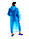Дощовик унісекс у синьому кольорі EVA RAINCOAT Blue, фото 3