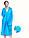 Дощовик унісекс у синьому кольорі EVA RAINCOAT Blue, фото 5