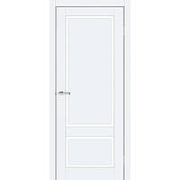 Двері міжкімнатні C105 / Doors / ПВХ / Емаліт Білий