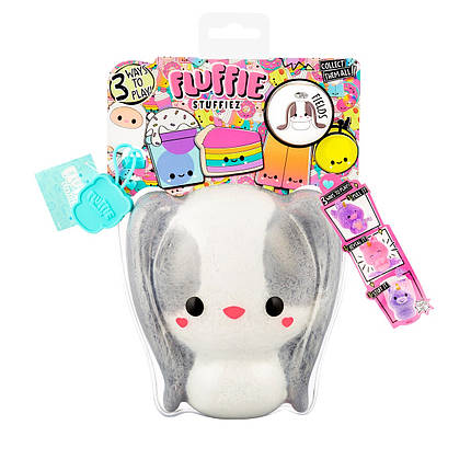 М’яка іграшка-антистрес FLUFFIE STUFFIEZ серії "Small Plush" – ЗАЙЧИК, фото 1