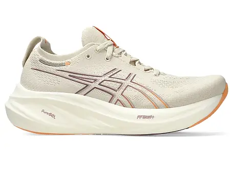 Кросівки для бігу жіночі Asics Gel-Nimbus 26 1012B601-250 Oatmeal/Faded Orange, фото 1