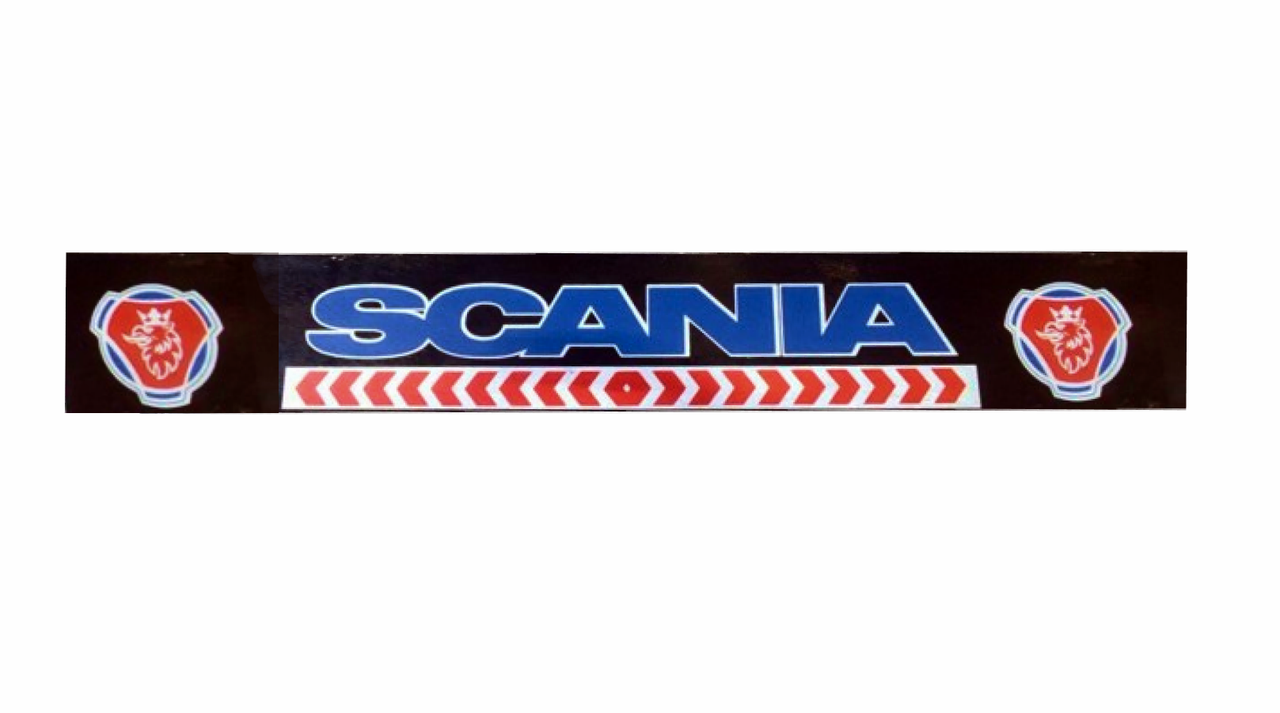 Задні бризговики на контейнеровоз Scania 350x2400 мм