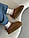 Зимові Жіночі Черевики UGG Tasman Platform Chestnut | каштанові на платформі з вишивкою, розміри 36–41, фото 9
