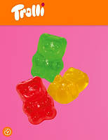 Цукерки мармелад Trolli Ведмедики 1 кг, фото 3
