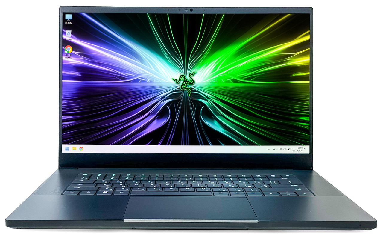Ноутбук Razer Blade 15: Core i7-12800H / DDR5 16 ГБ / GeForce RTX 3070 Ti, 8 ГБ / SSD 1 ТБ / 15.6" 360 Гц