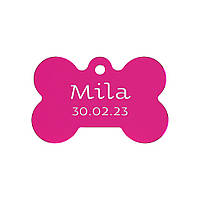 Адресник для собаки Rose 38x25мм