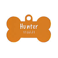 Адресник для собаки Orange 50x35мм