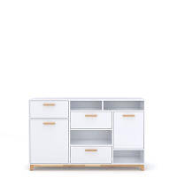 Комод 2D3S STEKA білий