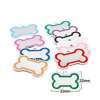 Адресник для собаки Bone 33x22мм